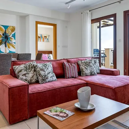 Beautiful Sea And Sunset Views From Ce13, Theseus Village, Aphrodite Hills Apartment Kouklia
