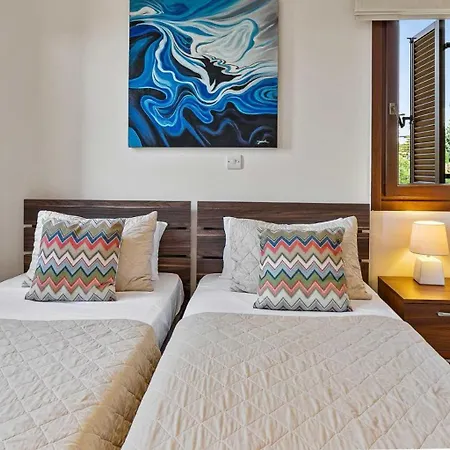 Beautiful Sea And Sunset Views From Ce13, Theseus Village, Aphrodite Hills Apartment *