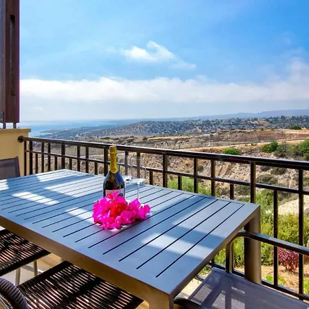 Apartment Beautiful Sea And Sunset Views From Ce13, Theseus Village, Aphrodite Hills
