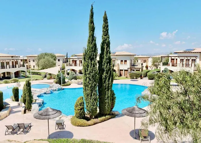 アパート Beautiful Sea And Sunset Views From Ce13, Theseus Village, Aphrodite Hills クークリア