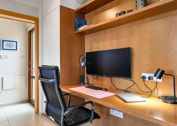 アパート Beautiful Sea And Sunset Views From Ce13, Theseus Village, Aphrodite Hills